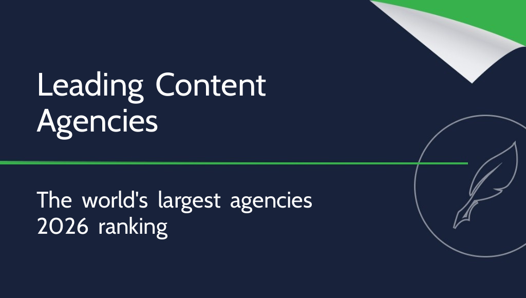 The World’s Largest Content Marketing Agencies [2026]